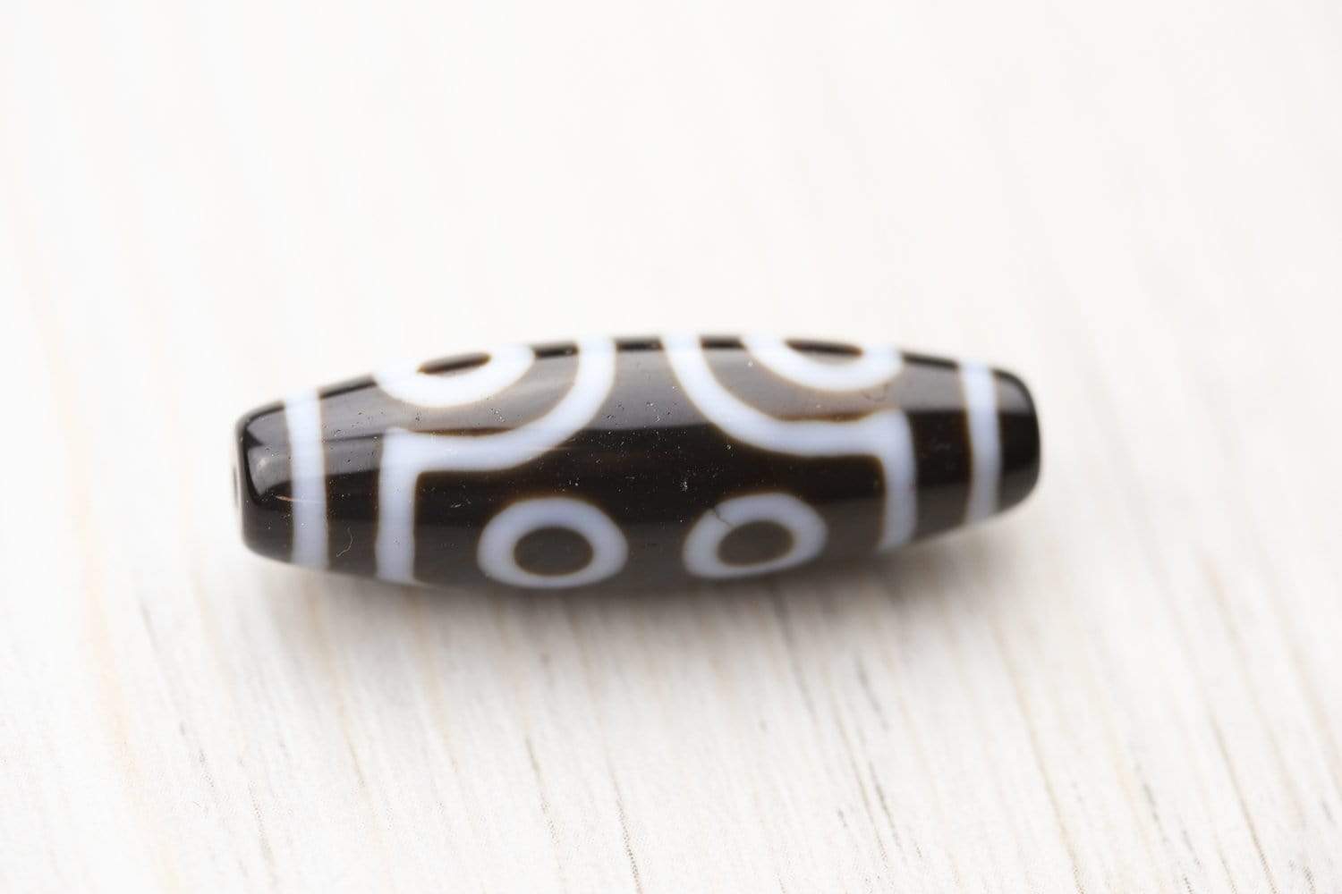 Auspicious Seven Eye Dzi Bead