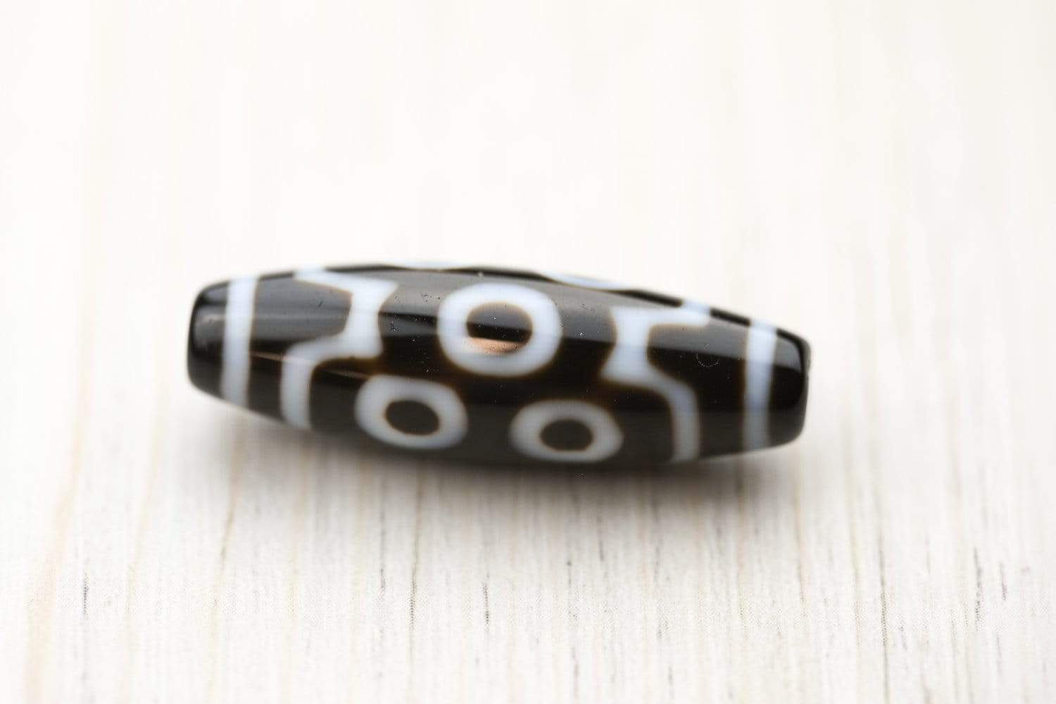 Auspicious Seven Eye Dzi Bead