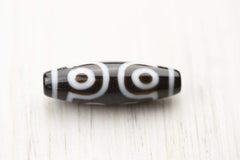 Auspicious Seven Eye Dzi Bead