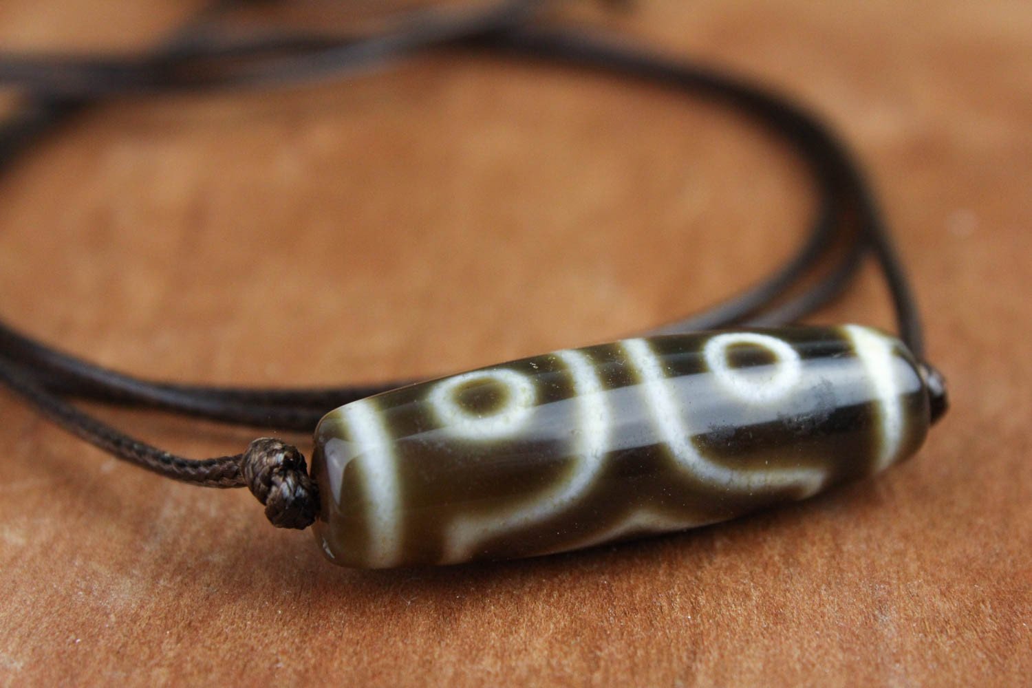 3 Eye Tibetan Necklace By Sander Cohen