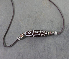 9 Eye Dzi Necklace by Sander Cohen