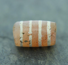 Ancient Etched Carnelian Bead