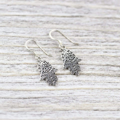 Auspicious Hamsa Earrings