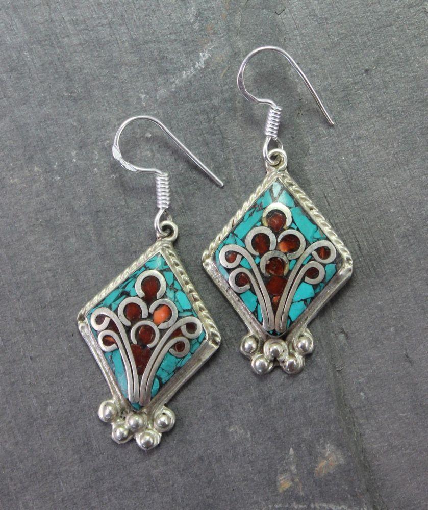 Anuyoga Tibetan Earrings