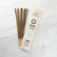Aquarius Frankincense Zodiac Incense