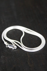 18 Inch Silver Snake Chain