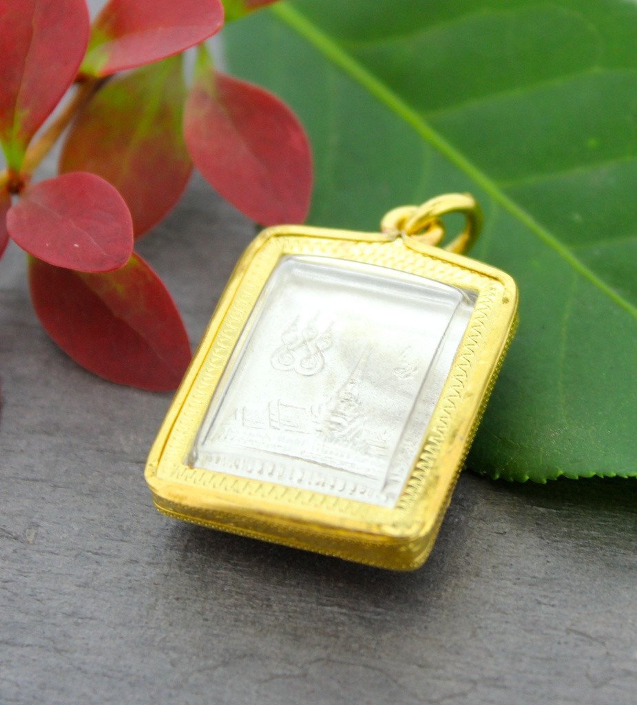 Amazing Thai Buddha Pendant Wrapped in Gold