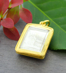 Amazing Thai Buddha Pendant Wrapped in Gold