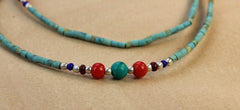 A Single Strand Beaded Necklace
