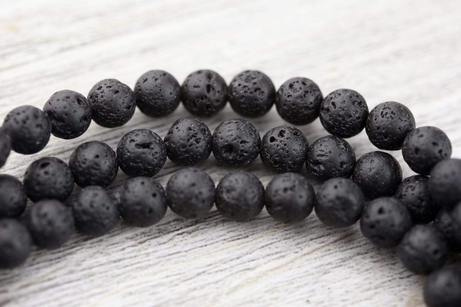 108 Bead Stabilizing Lava Rock Mala