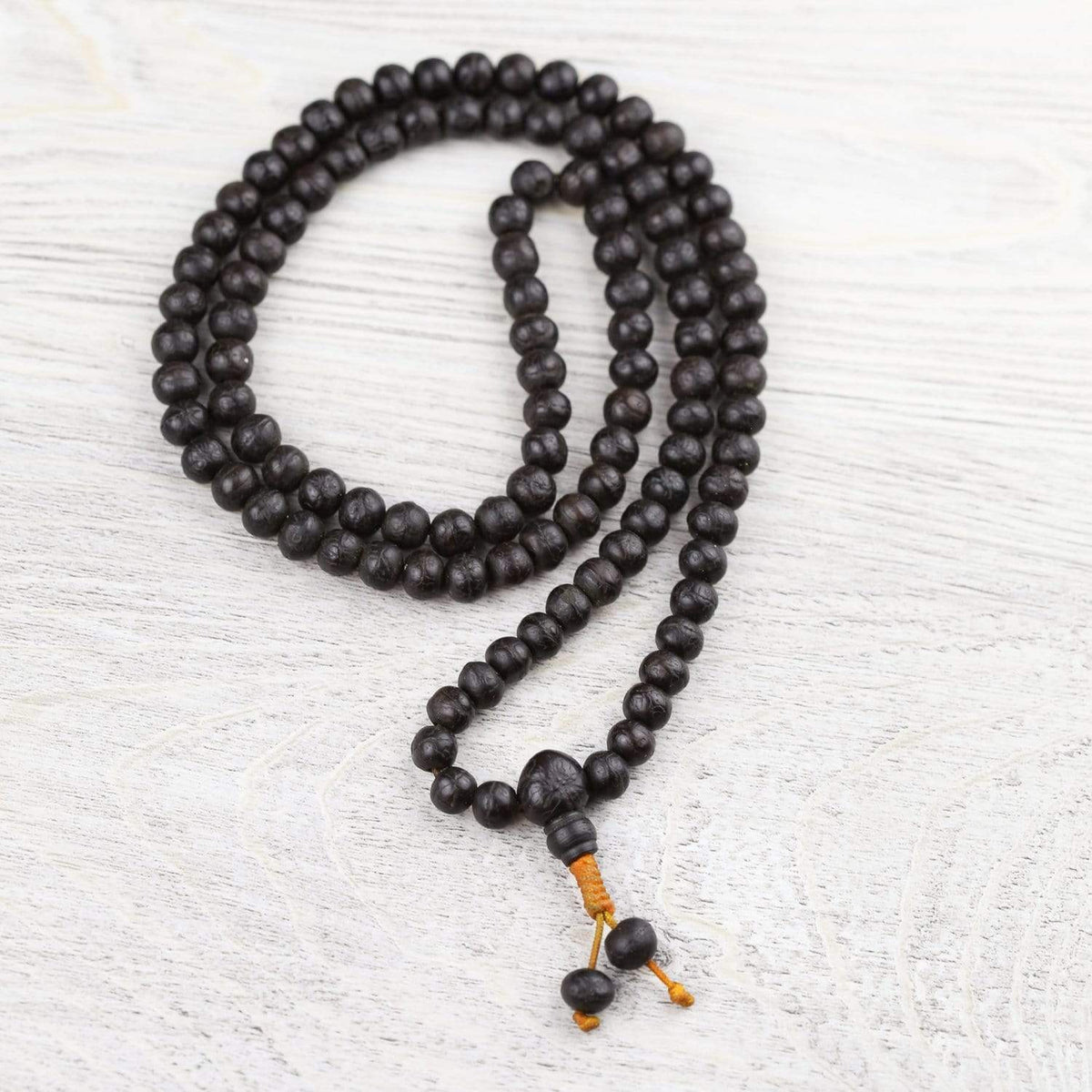 Aged Dark Bodhi Mala