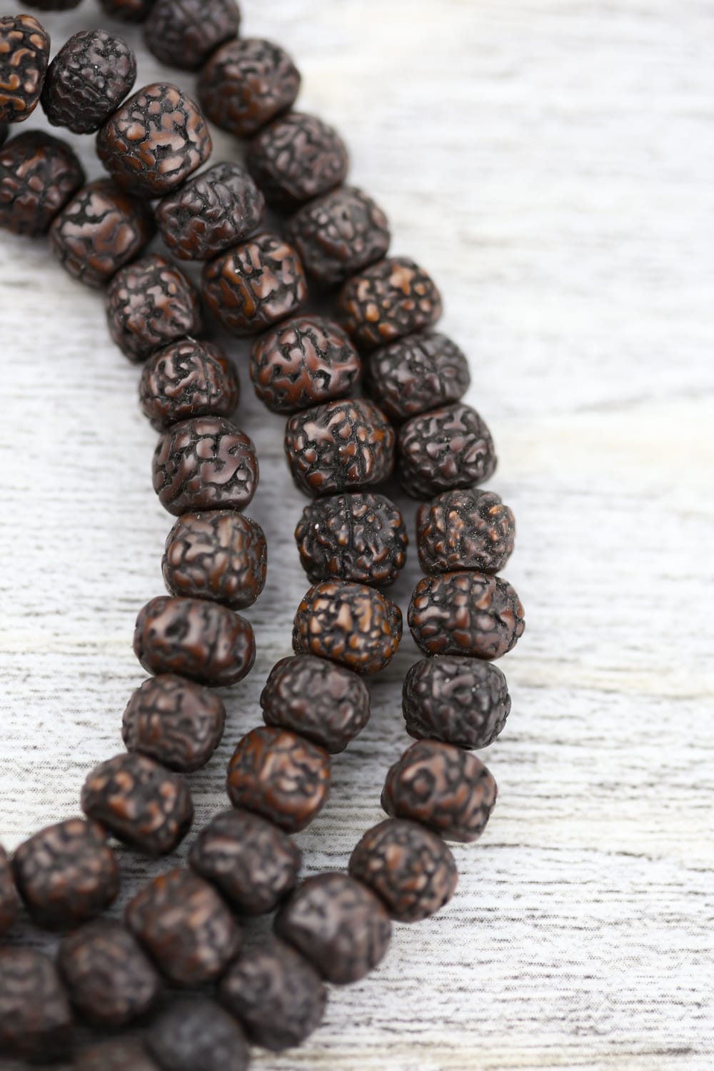 Aged Dark Rudraksha Beads