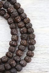 Aged Dark Rudraksha Beads