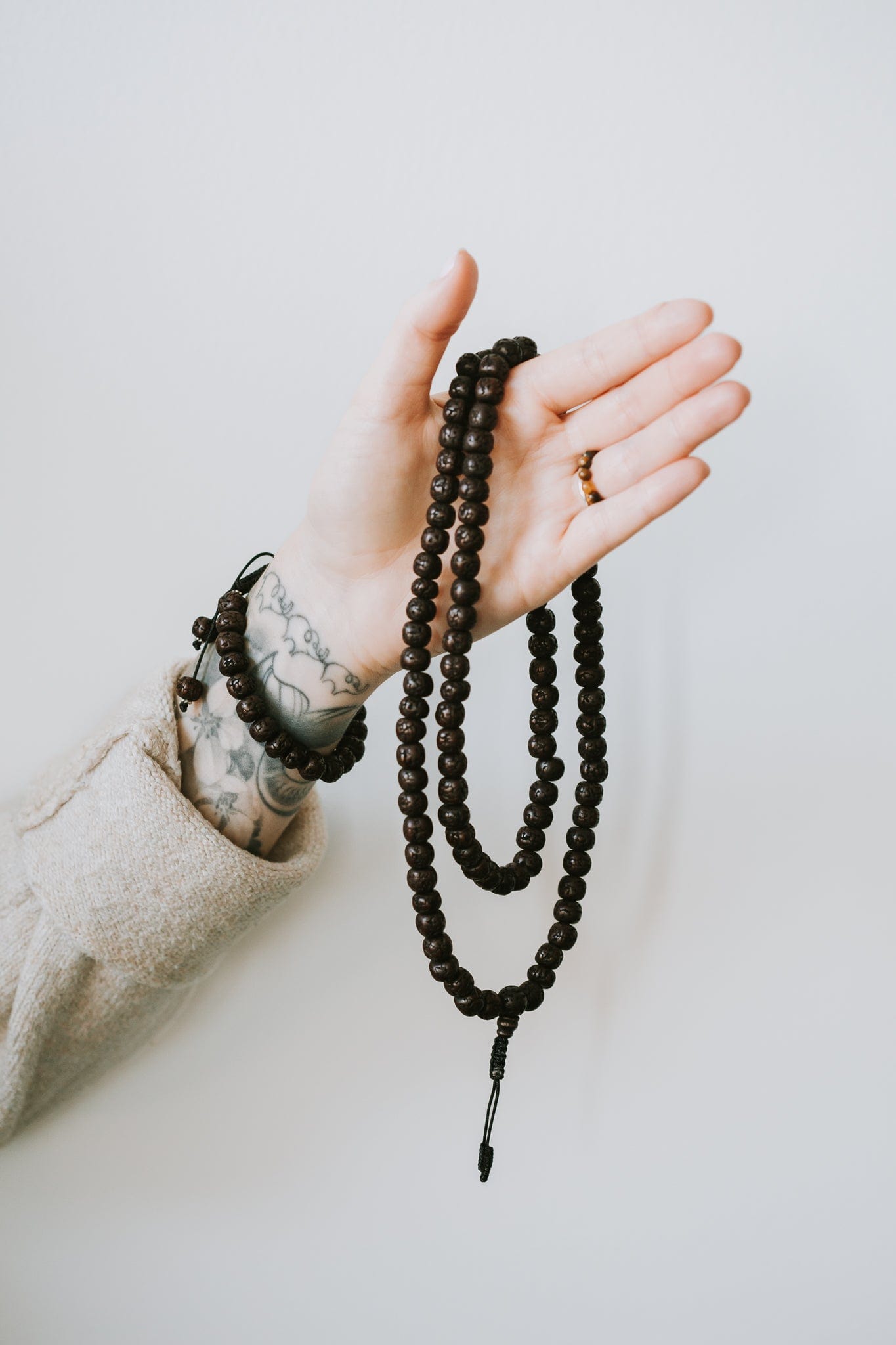 Aged Dark Rudraksha Beads