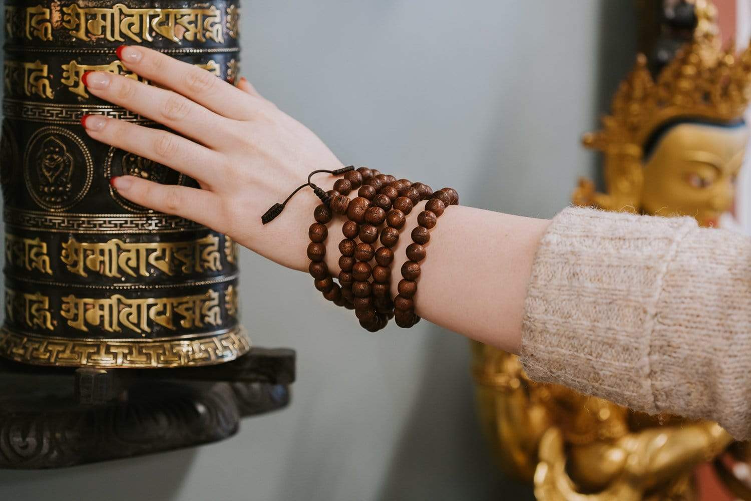 Antique Bodhi Mala from Boudhanath