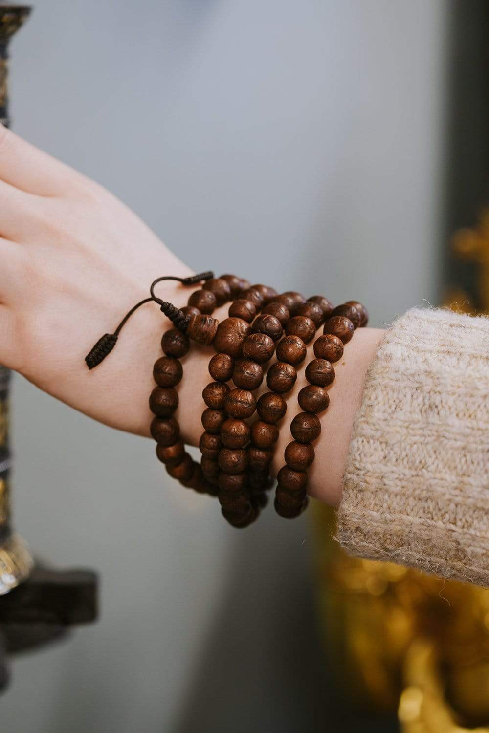 Antique Bodhi Mala from Boudhanath