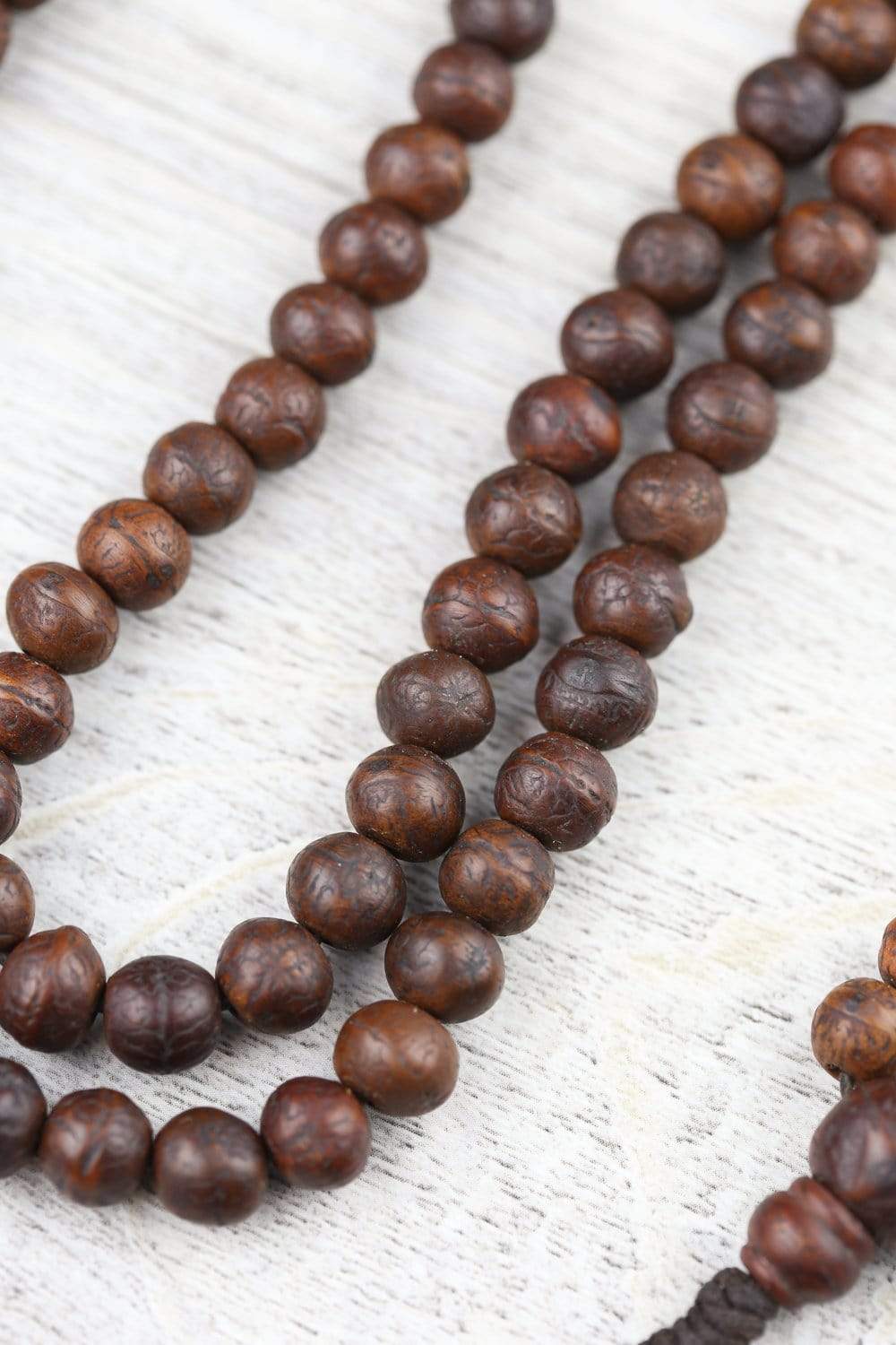 Antique Dark Bodhi Seed Mala