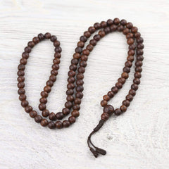 Antique Dark Bodhi Seed Mala