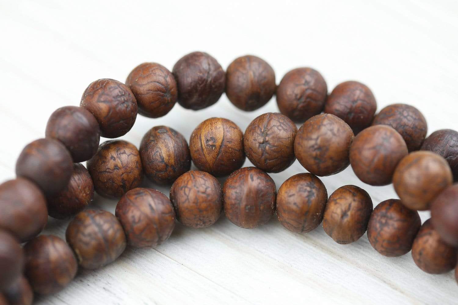 Antique Dark Bodhi Seed Mala