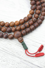 Antique Dark Bodhi Seed Mala