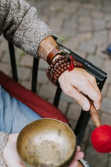 Antique Dark Bodhi Seed Mala