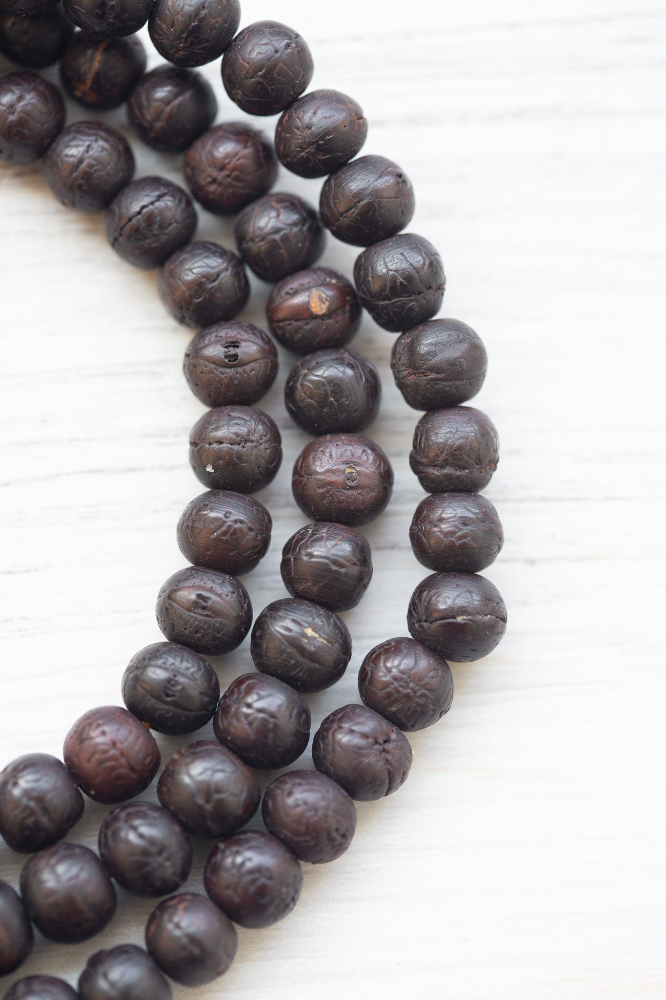 Antique Dark Phoenix Eye Bodhi Mala