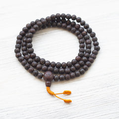 Antique Dark Phoenix Eye Bodhi Mala
