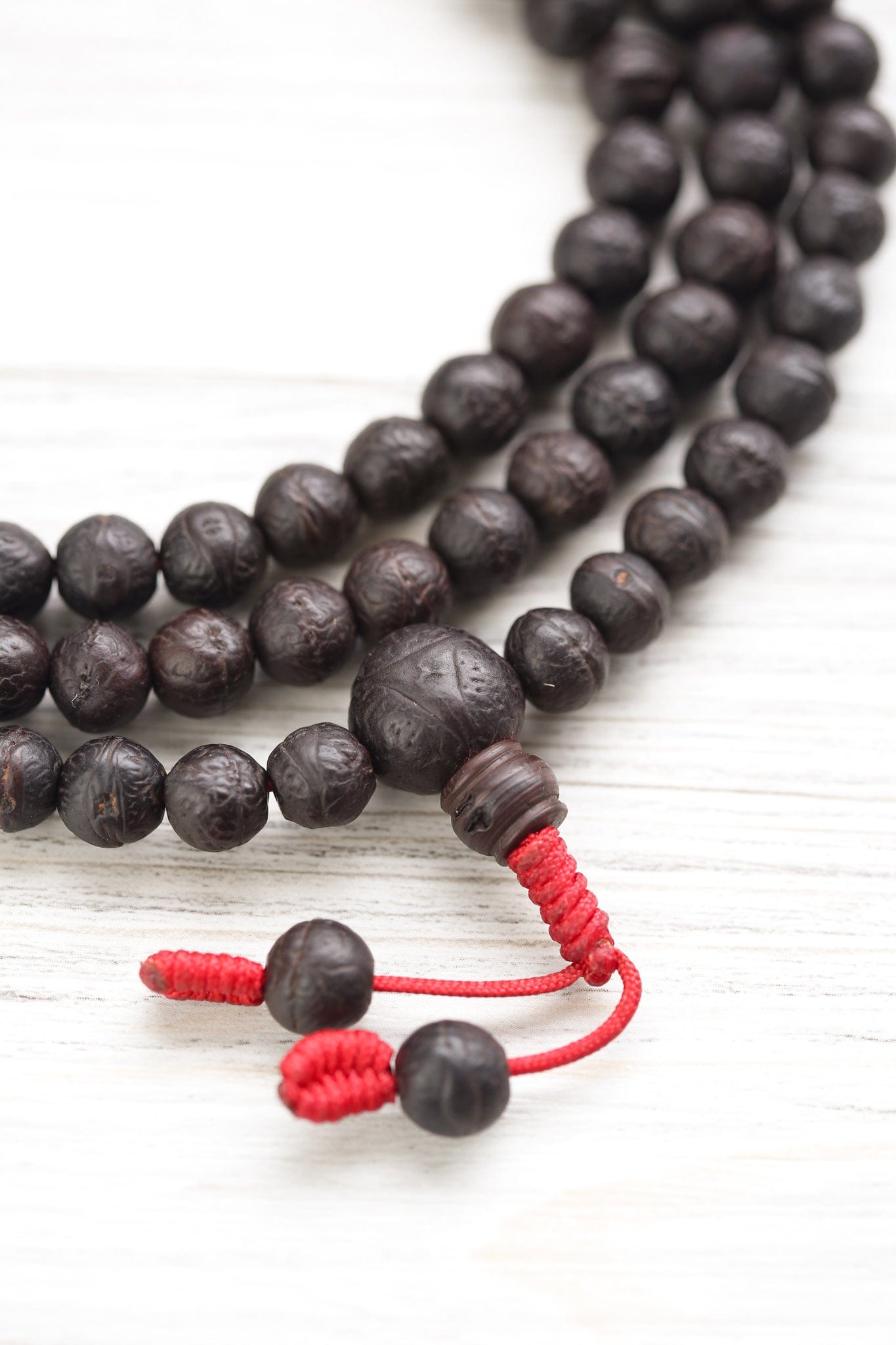 Antique Dark Phoenix Eye Bodhi Mala