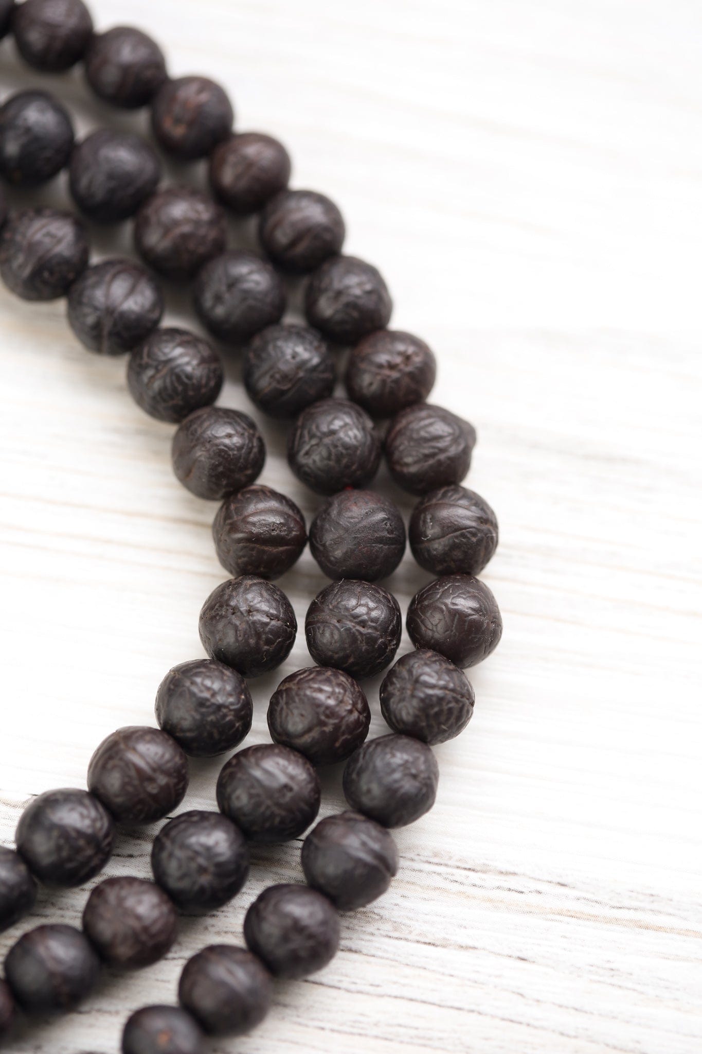 Antique Dark Phoenix Eye Bodhi Mala