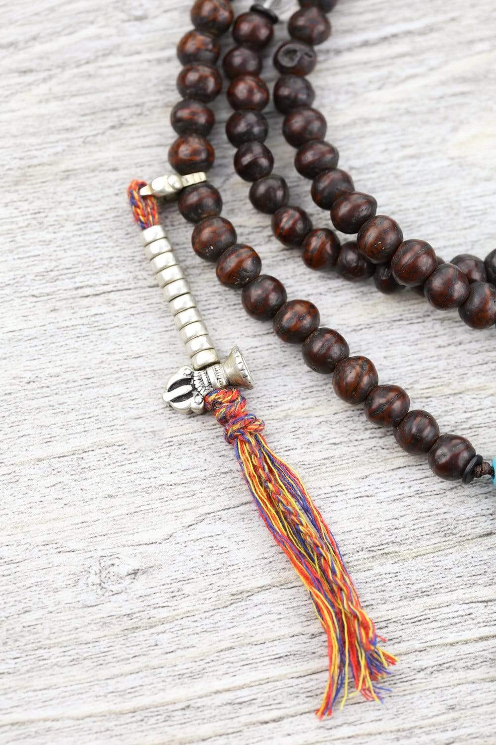 Antique Raktu Mala with Counters