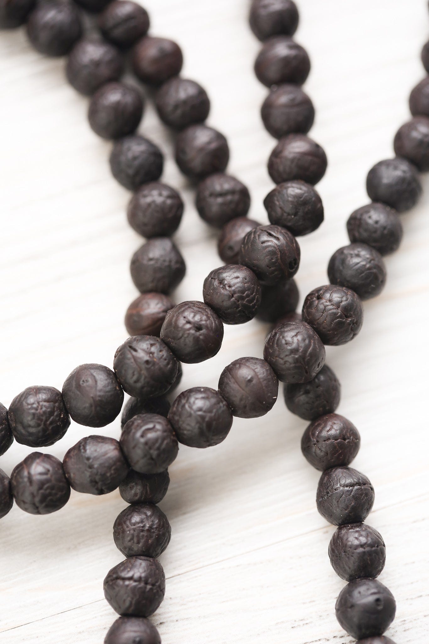 Antique Small Dark Phoenix Eye Bodhi Mala