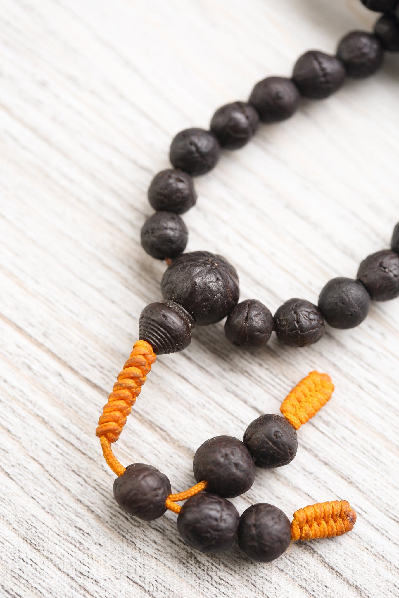 Antique Small Dark Phoenix Eye Bodhi Mala