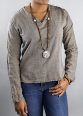 Awakening Tiger Eye Pendant Mala