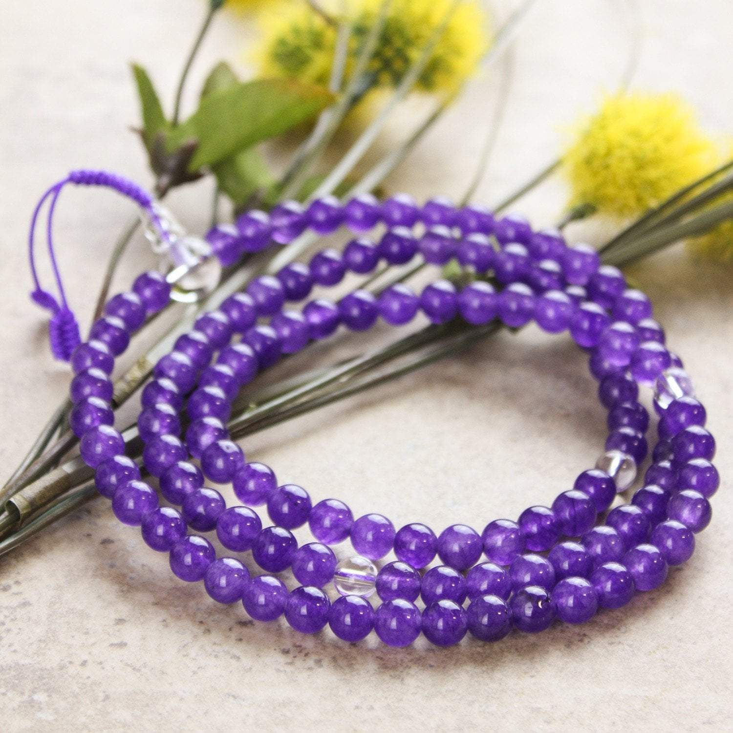 Amethyst Clarity of Mind Mala
