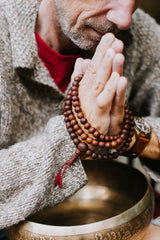 Antique Dark Phoenix Eye Bodhi Mala