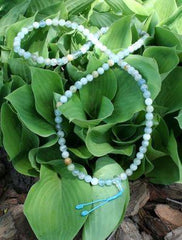Aquamarine Mala beads