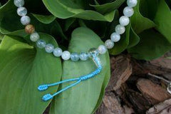 Aquamarine Mala beads