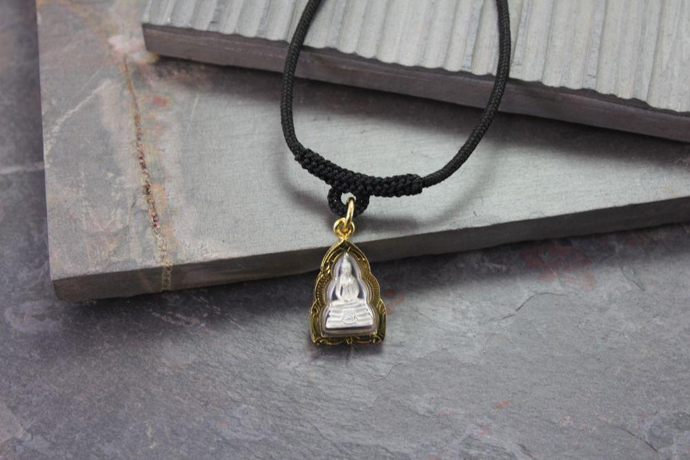 Adjustable Thai Amulet Necklace for 1 Amulet 2mm