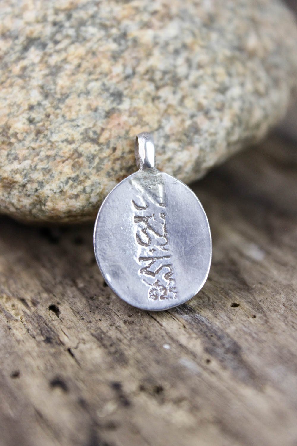 1 Inch Sterling Silver Ganesh Pendant