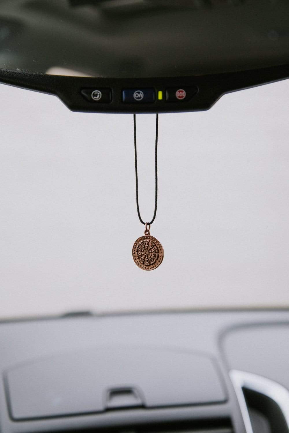 Astrological Buddha Copper Amulet