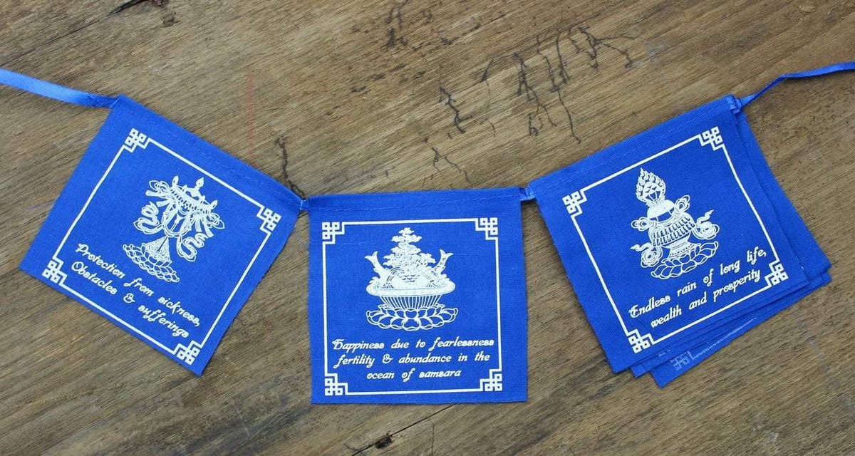 8 Auspicious Indoor Prayer Flags