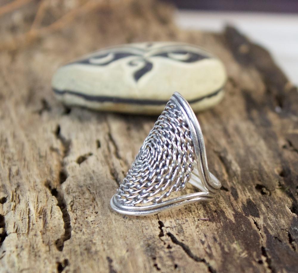 Basket Weave Ring