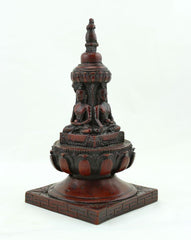 Amazing Detail Table Top 4 Buddha Stupa