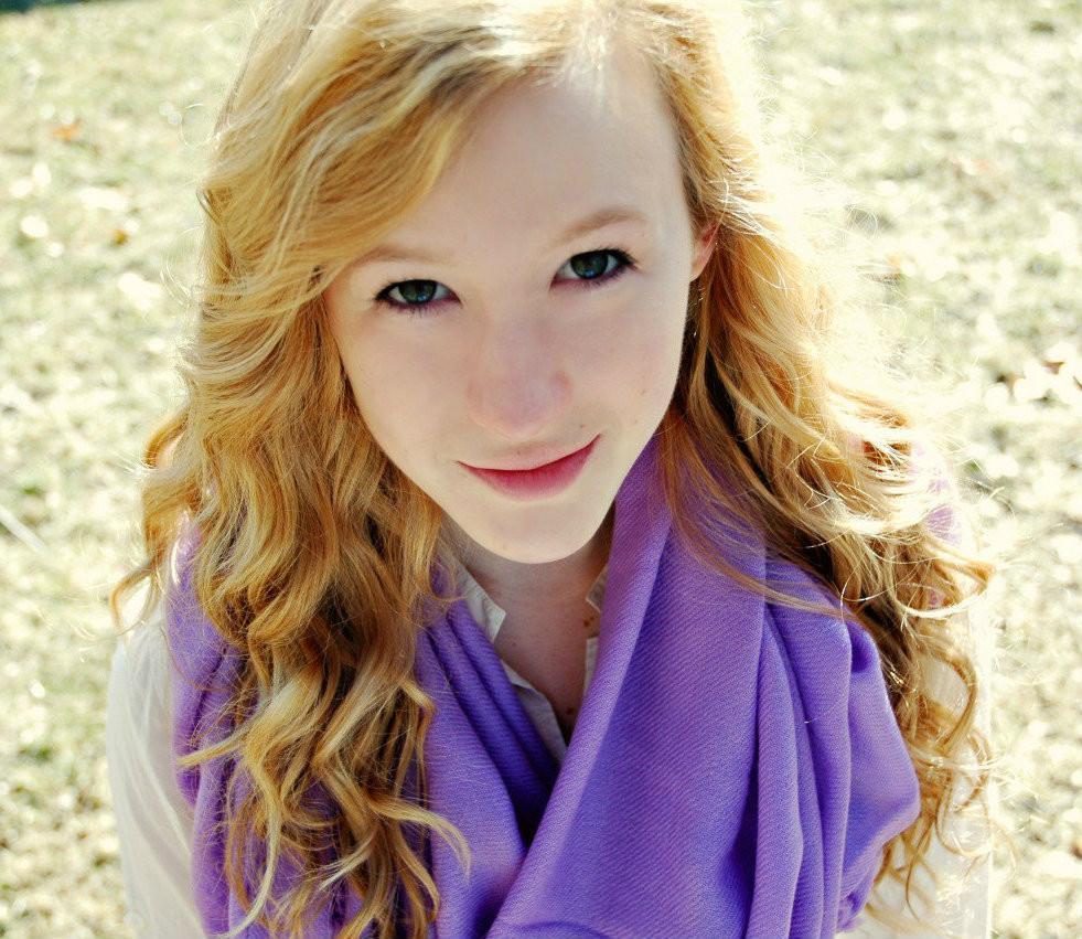 100% Pashmina Shawl in Lavender