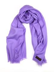 100% Pashmina Shawl in Lavender