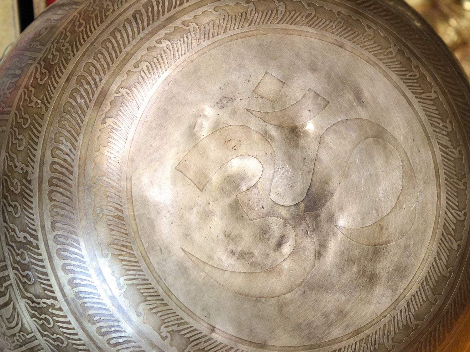 10 Inch Buddha Shakti and Om Singing Bowl