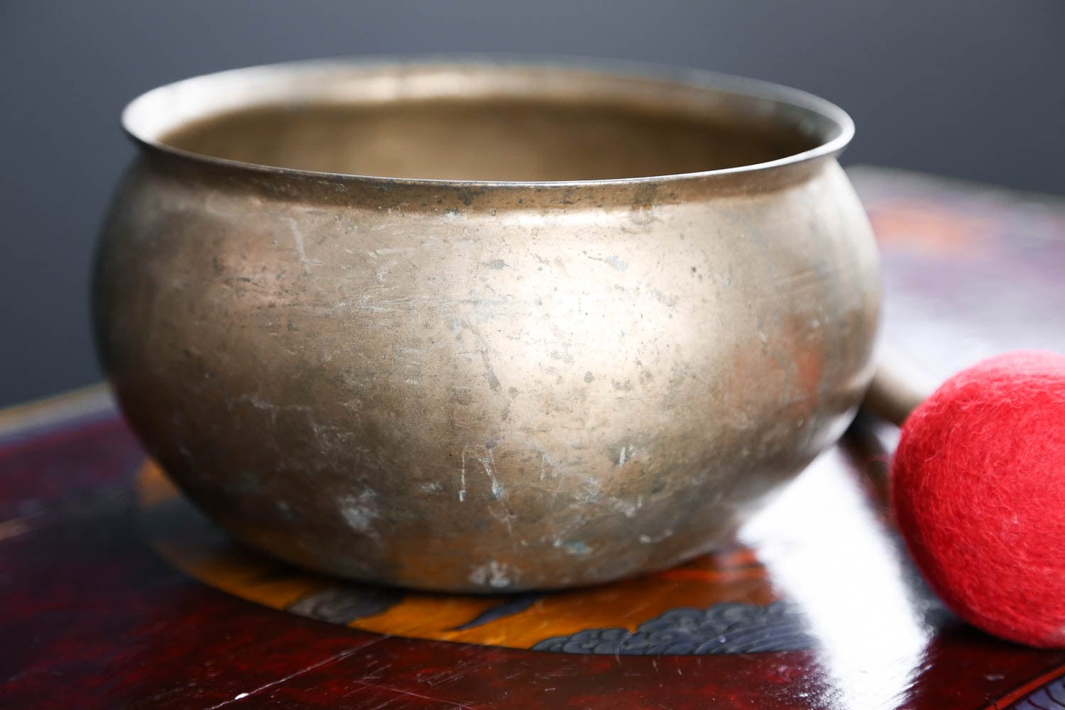 Antique Buddha Gong Bowl