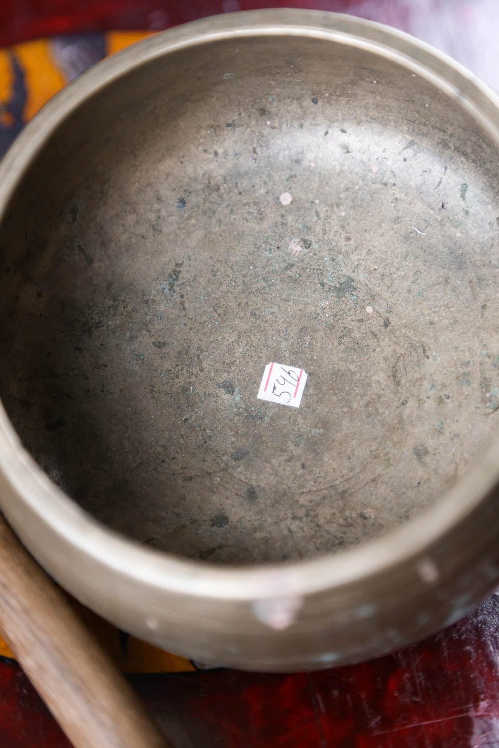 Antique Mani Gong Bowl