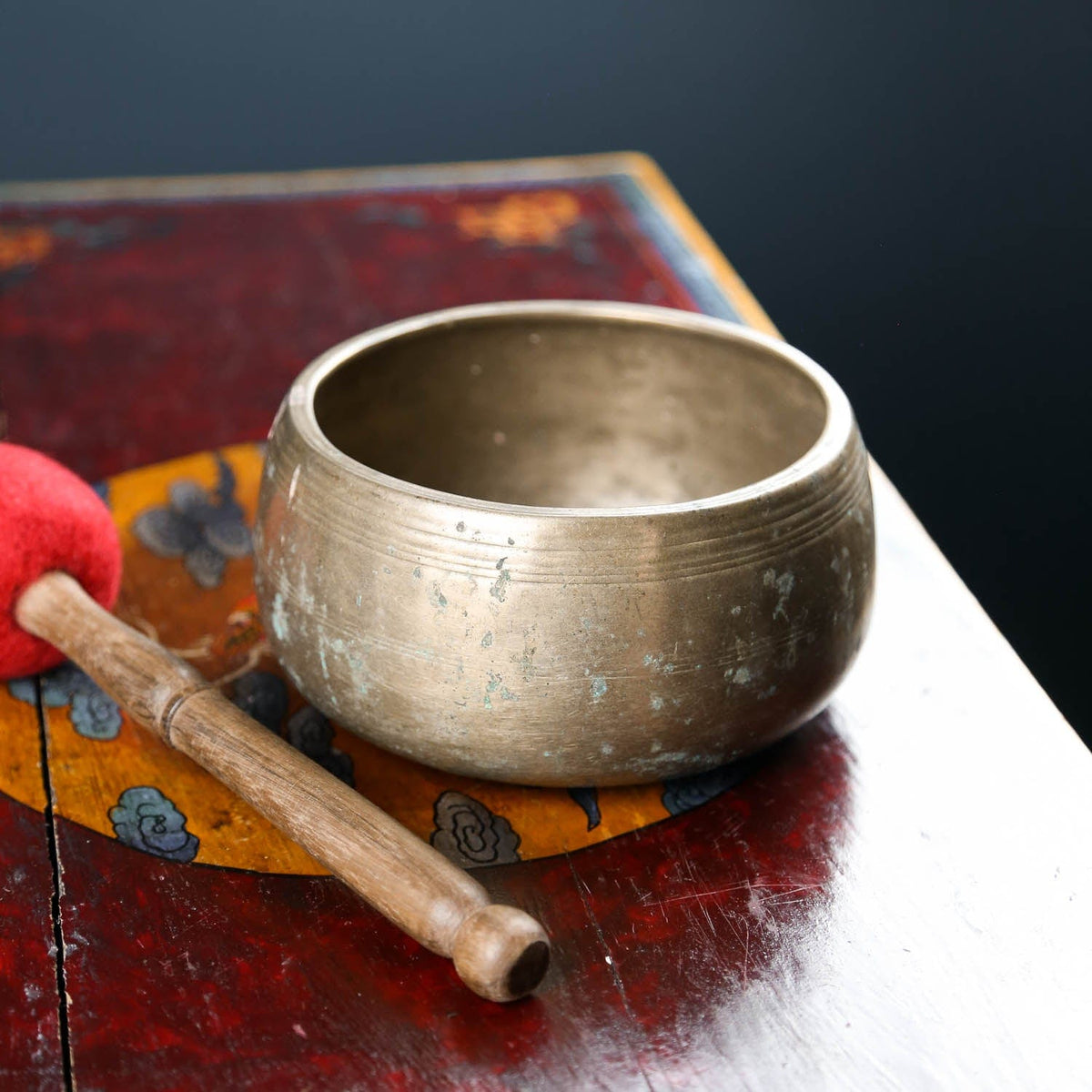 Antique Mani Gong Bowl