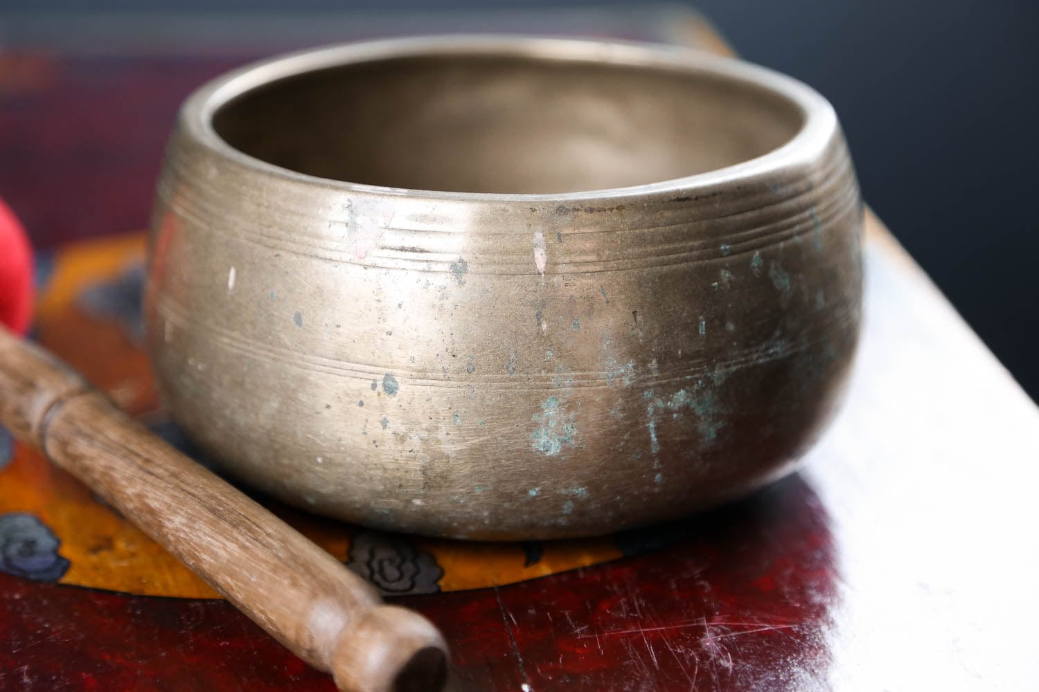 Antique Mani Gong Bowl